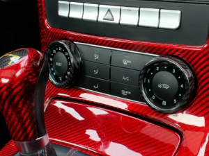 Mercedes Benz SLK Climate Control System Frame - Carbon Fiber - R172